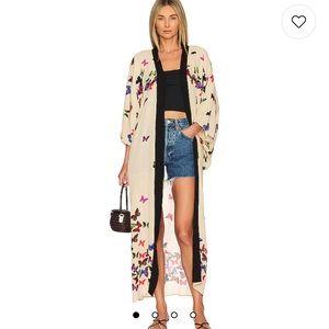 Free people butterfly kimono